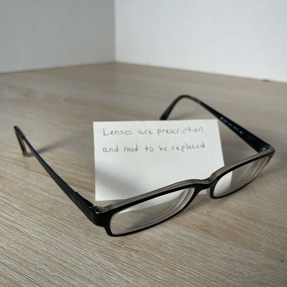 Ray-Ban RB5142 2034 Eyeglasses Black Frames Only 52-17-145 Titanium - Picture 1 of 9